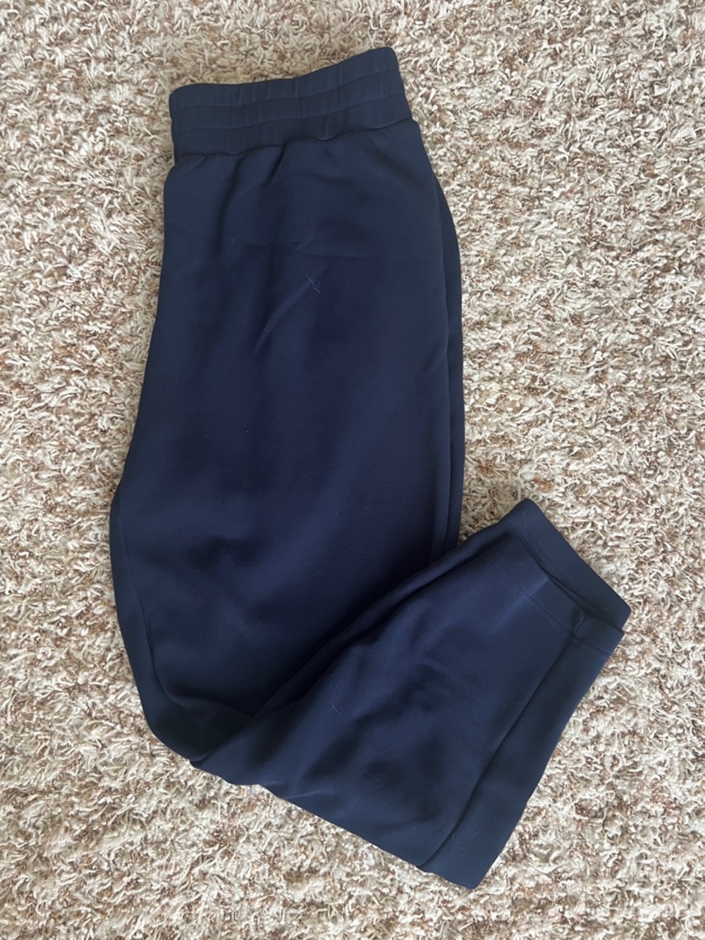 Varley Navy DoubleSoft Slim 25 Pull-On Pant